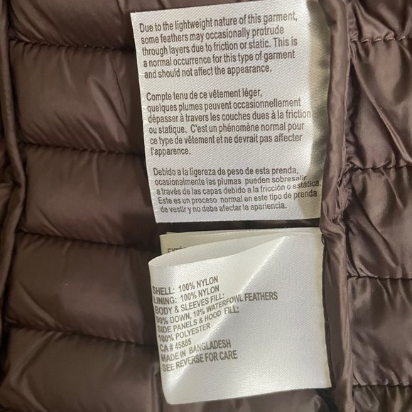 Michael Kors Packable, Hooded ,Down Filled, Deep Red coat jacket size m - Picture 4 of 6